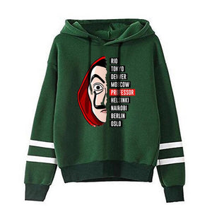 3XL Cosplay Costumes La Casa De Papel 3D Printed Hooded Sweatshirts TV Series Pullovers Men Women Fashion Casual House of Paper